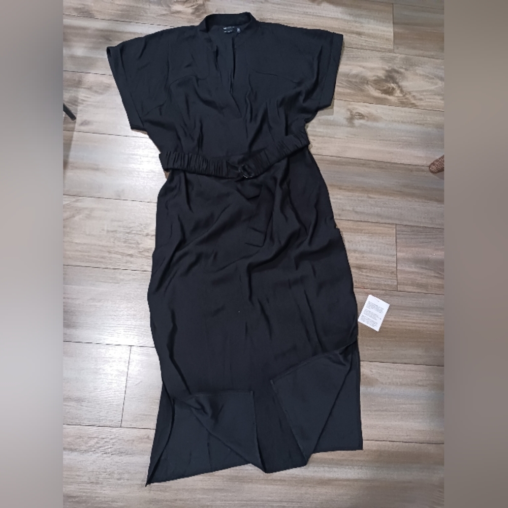 ASOS DesignLong dress color black, size UK 18, EU 46, US 14.